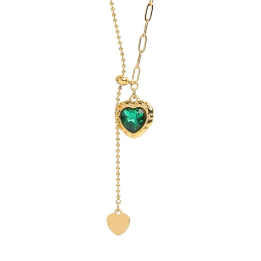 SOPHIA GREEN NECKLACE
