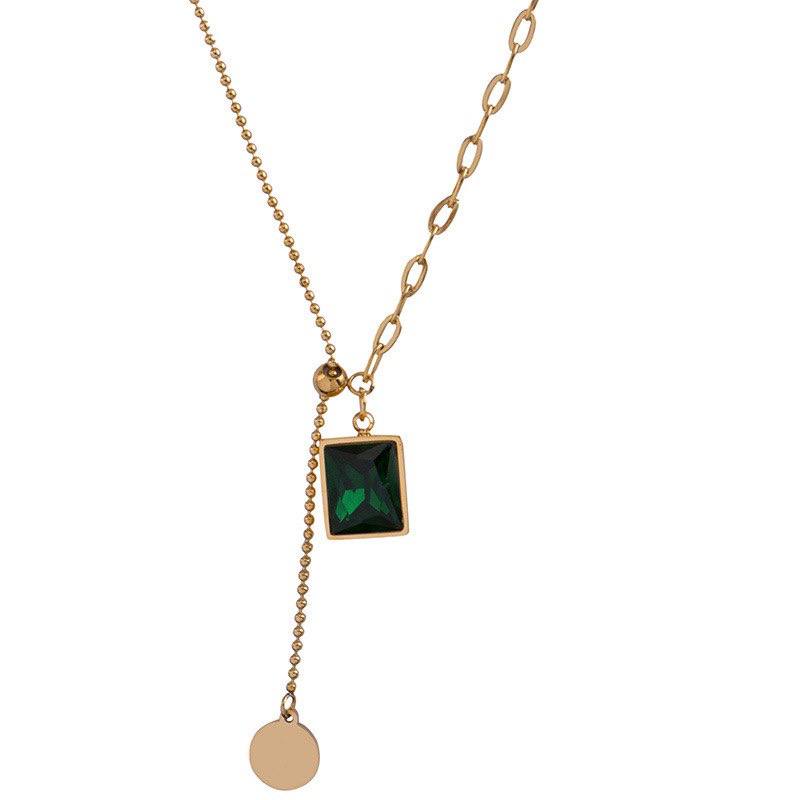 IME GREEN NECKLACE