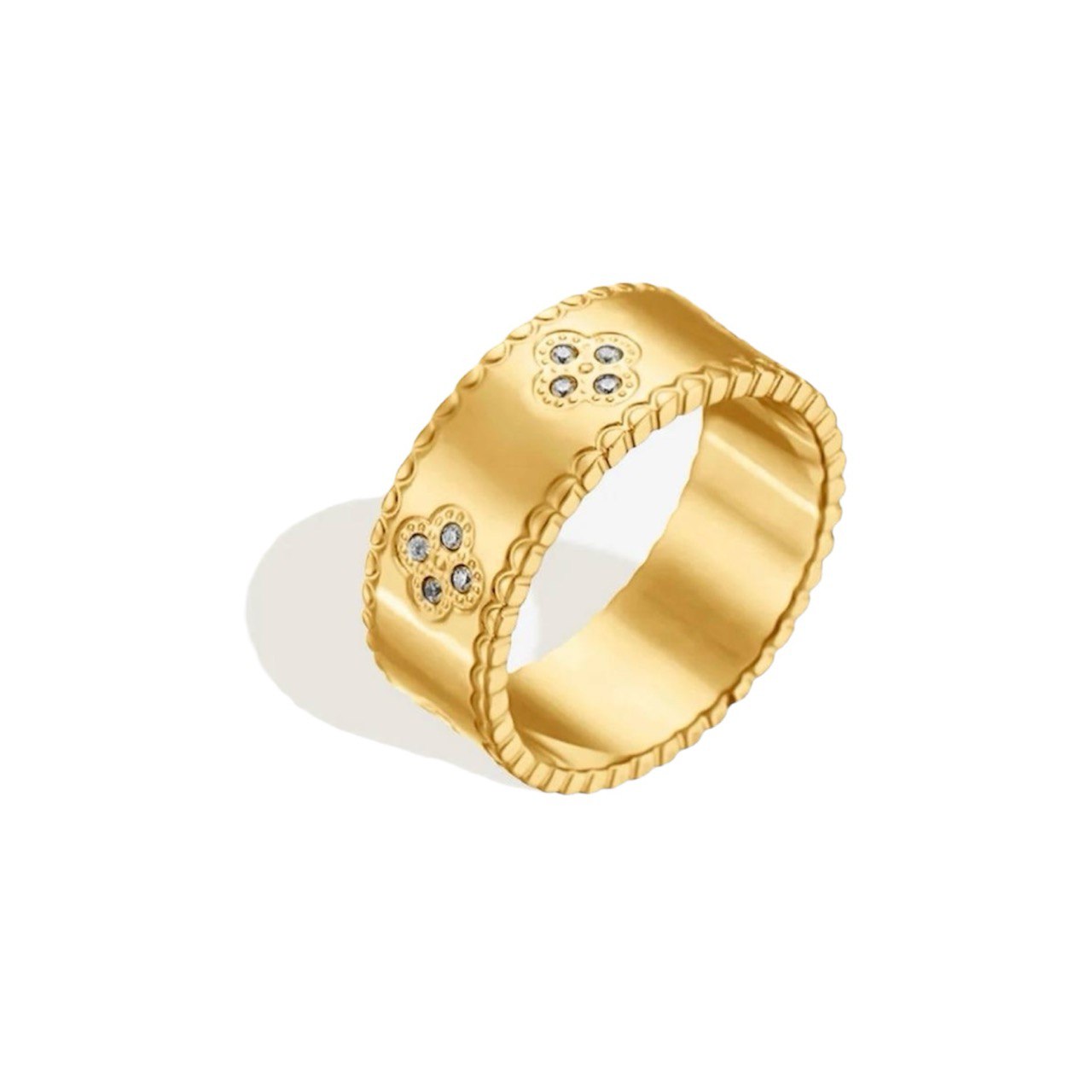 PERLEE CLOVER RING