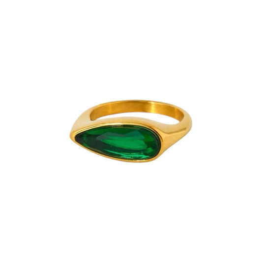 IRIS GREEN RING