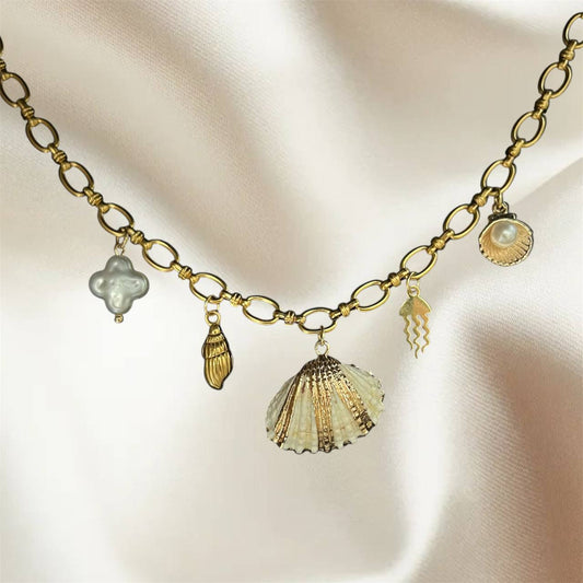 SeaShell Charm Necklace
