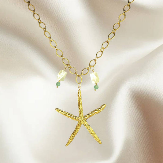 Starfish Charm Necklace