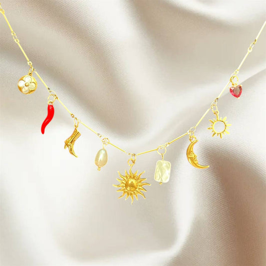 Sunny Charm Necklace