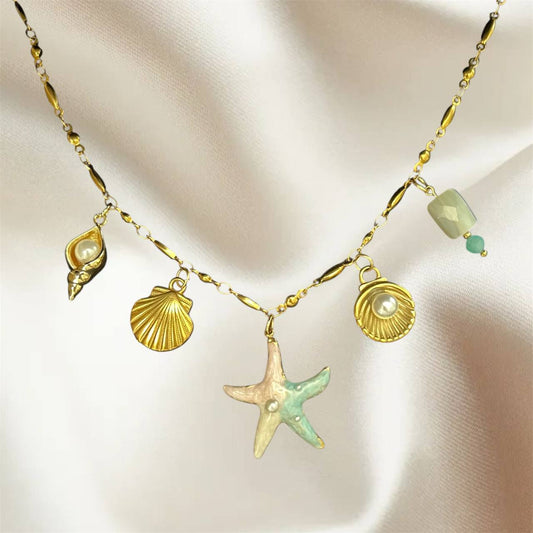 Starfish Charm Necklace