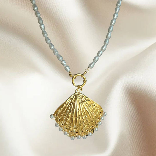 Seashell Charm Necklace